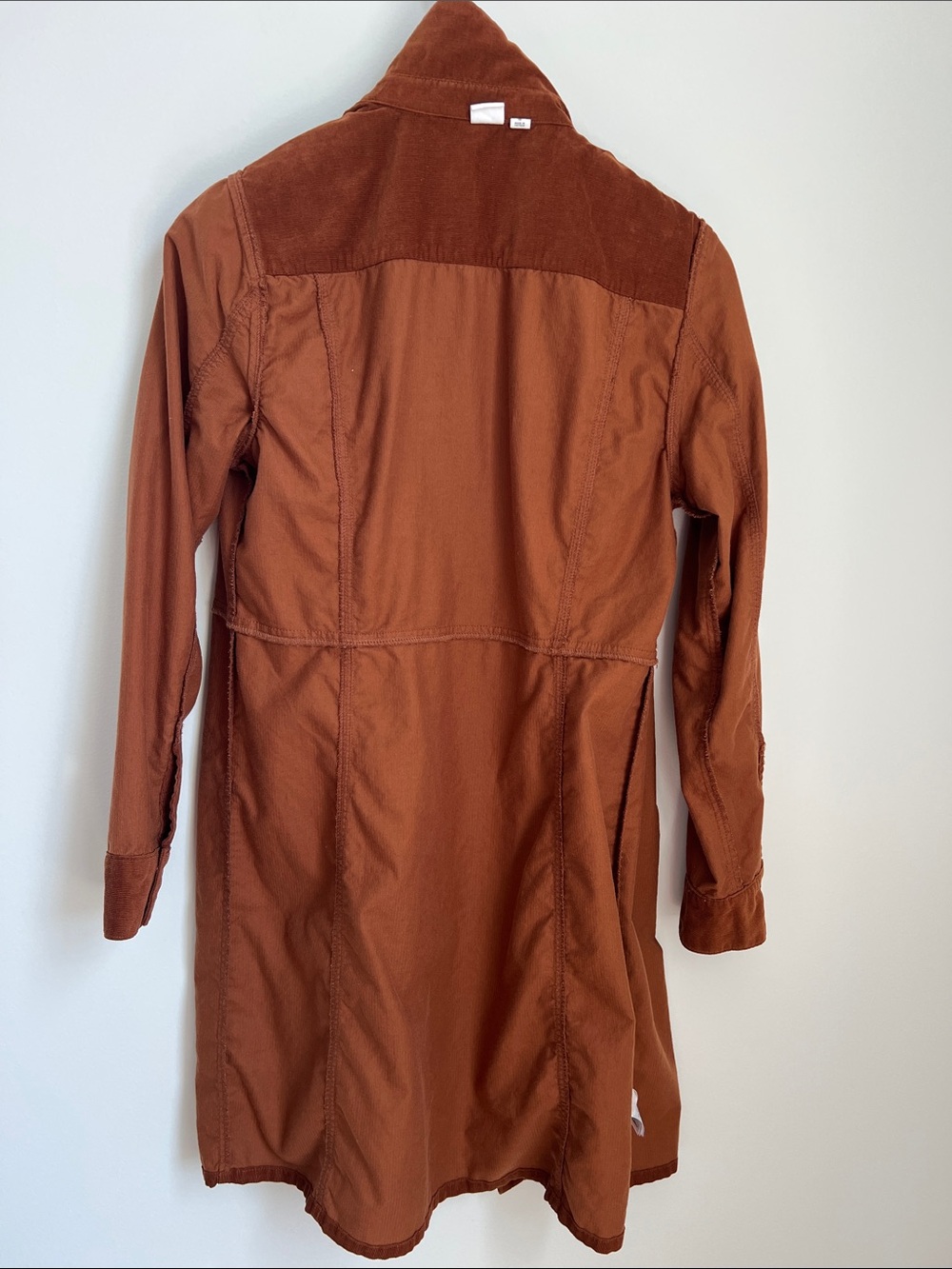 GAP | Corduroy Western Sierra Brown #516748-00 Shirt Dress Size M - Picture 7 of 15